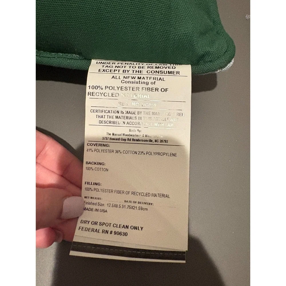 Manual this listing